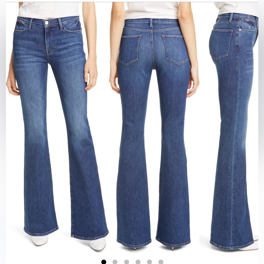 FRAME Le High Flare Jeans Sz 30